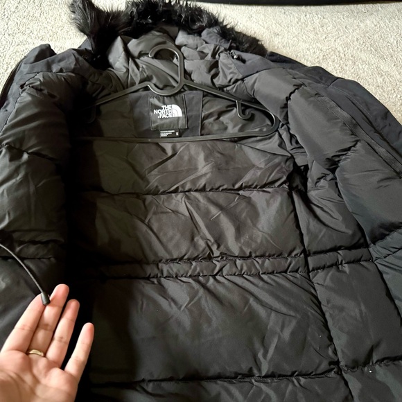 The North Face Dark Charcoal Gray Winter Coat - Picture 3 of 8